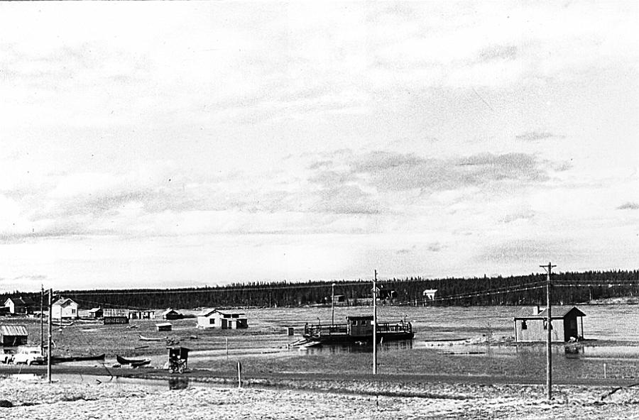 Lainio 18 F.jpg - Högvattenrekord, 1968.